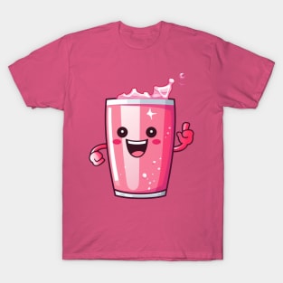 Soft drink cute T-Shirt cute giril T-Shirt